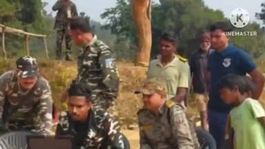 अडकी: अड़की थाना क्षेत्र में ड्रोन से सघन निगरानी की जा रही है