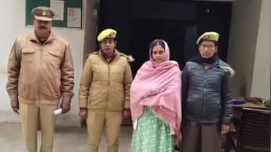 खागा: सरकंडी ग्रामसभा में 55 लाख के गबन के आरोप में प्रधान पुष्पा द्विवेदी और अवर अभियंता नरेंद्र गुप्ता को किया गया गिरफ्तार