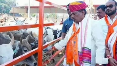 పటాన్చెరు: బీరంగూడ గోశాలలో గోవులకు అందిస్తున్న సేవలు అభినందనీయం: ఎమ్మెల్యే గూడెం మహిపాల్ రెడ్డి