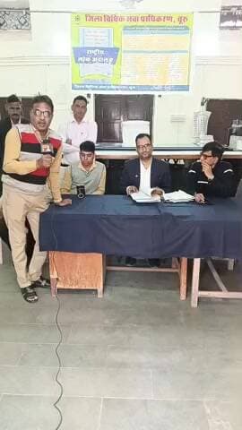 रतनगढ़: रतनगढ न्यायालय में आयोजित हुआ राष्ट्रीय लोक अदालत