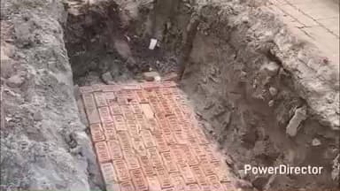 तेघरा: कैंची मोर से मस्जिद चौक तक नाला निर्माण का एसडीओ ने किया निरीक्षण