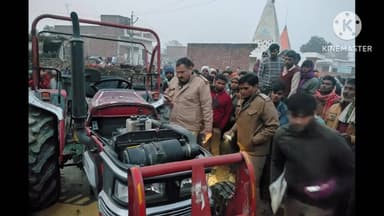 गुन्नौर: गांव मई हुसैनपुर पुख्ता के समीप साइकिल सवार छात्रा को ट्रैक्टर ट्राली ने मारी टक्कर, छात्रा की हुई मौत