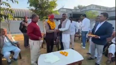 तारानगर: तारानगर से राकेश जांगिड़ को जांगिड़ ब्राह्मण महासभा के राजनैतिक प्रकोष्ठ का राष्ट्रीय अध्यक्ष बनने पर बधाई दी गई