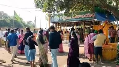 వెంకటాపురం: గట్టమ్మ దేవాలయం వద్ద మొదటి మొక్కులు చెల్లింపు