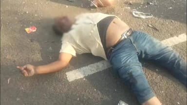 ಹುಲಸೂರ: ಬೈಕ್'ಗೆ ಲಾರಿ ಡಿಕ್ಕಿ, ಬೈಕ್ ಸವಾರನ ಎಡಗೈ ಸಂಪೂರ್ಣ ಕಟ್: ಬೇಲೂರ ಬಳಿ ಘಟನೆ