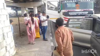 माण्डल: भदाली खेड़ा ओवरब्रिज के पास कार और ट्रेलर की टक्कर, विवाद के बाद कार सवारों ने ट्रेलर चालक को पीटा