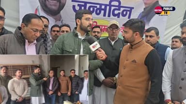 कैथल MLA आदित्य Surjewala ने जन्मदिन के मौके पर रक्तदान देकर शुरू किया शिविर.. #kaithalpublictv