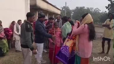 गावां: जिप सदस्य ने सुदूरवर्ती क्षेत्रों में कंबल का वितरण किया