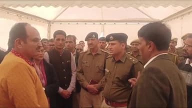 डग: मुख्यमंत्री भजनलाल शर्मा सोमवार को हरिगढ़ गांव का दौरा करेंगे, प्रशासनिक अधिकारियों ने कार्यक्रम स्थल का लिया जायजा