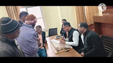 संगरिया: कोर्ट परिसर में राष्ट्रीय लोक अदालत का आयोजन किया गया