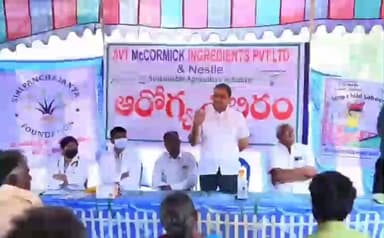 గద్వాల్: పల్లెపాడు గ్రామంలో రైతులకు ఆరోగ్య శిభిరం ఏర్పాటు