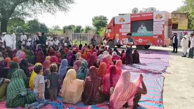 भीम: विकास की गूँज: कुंदवा पहुँचा 'विकास रथ', भीम विधायक ने सरकार की उपलब्धियां गिनाईं