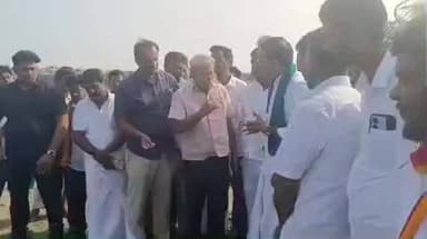 திருப்பூர் தெற்கு: முதலிபாளையம் பகுதியில் குப்பைகள் கொட்டப்பட்டு பாதிக்கப்பட்ட இடங்களை தவெக கொள்கை பரப்புச் செயலாளர் அருண்ராஜ் பார்வையிட்டார்