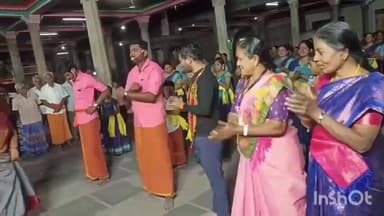 மேட்டுப்பாளையம்: காரமடை அரங்கநாதர் கோவிலில் இங்கிலாந்து நாட்டுத் துணை மேயர் சாவி தரிசனம் செய்து வள்ளி கும்மி நடனம் ஆடினார்