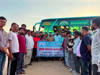 रामसर: शिव विधायक रविन्द्र सिंह भाटी ने आज रविवार को बाड़मेर में कृषक अध्ययन दल से पधारे किसानों से की मुलाकात