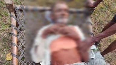 ঝাড়গ্রাম: ছাগল চরাতে গিয়ে কুয়াশায় দৃশ্যমানতা কম থাকায় হাতির সামনে পড়ে মৃত্যু হল গাডরো গ্রামের ১ বৃদ্ধের