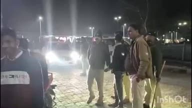 अमित शाह के दौरे को लेकर पुलिस चौकन्नी, डबरा रेलवे स्टेशन पर चलाया चेकिंग अभियान