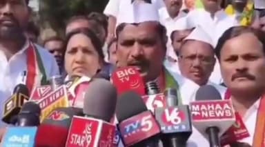 భువనగిరి: గాంధీ పేర్లు వింటే మోదీకి వణుకు: ప్రభుత్వ విప్ ఆలేరు ఎమ్మెల్యే బీర్ల ఐలయ్య