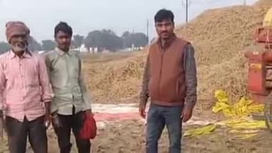 पकड़ी दयाल: बड़कागांव पैक्स में धान दौनी करने वाले थ्रेसर को पूर्व अध्यक्ष द्वारा भोजपुर जिला में चलाने के आरोप की हुई जांच