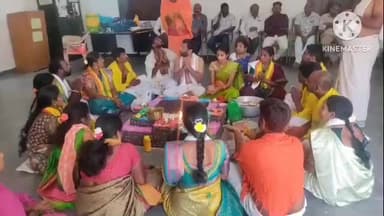 వర్ని: మోస్ర గ్రామపంచాయతీ కార్యాలయంలో సర్పంచ్ పాలకవర్గ సభ్యుల ఆధ్వర్యంలో మహా యజ్ఞం