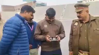 वाराणसी में चाइनीस मांझा के खिलाफ ड्रोन से निगरानी, लोगों को किया गया जागरूक