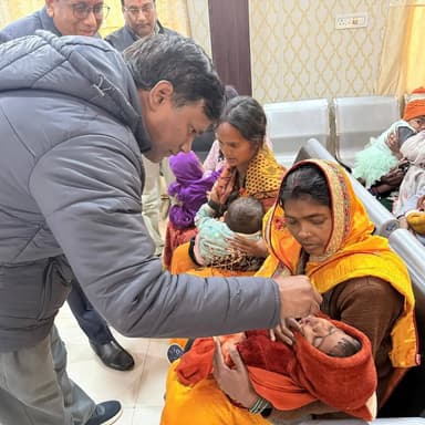 बच्चों को पोलियों की खुराक पीलाकर कलेक्टर श्री एस. जयवर्धन ने राष्ट्रीय पल्स पोलियो अभियान का किया शुभारंभ
लक्ष्य-1,04,...