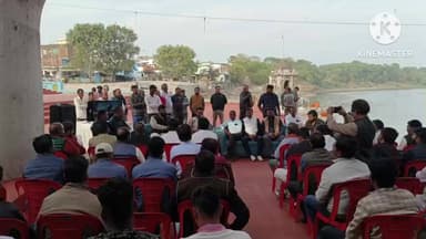 अटल सेतु पर होगा 3 दिवसीय रहली महोत्सव का आयोजन, नदी घाट पर हुई तैयारियो की बैठक, 25 से 27 तक आयोजन