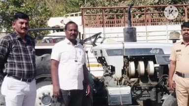 सेनगाव: कयाधू नदी जवळील रोडवर अवैध रेती वाहतूक करणारा ट्रॅक्टर पकडला तीन लाख 55 हजार रुपये किंमतीची मुद्देमाल केला जप्त