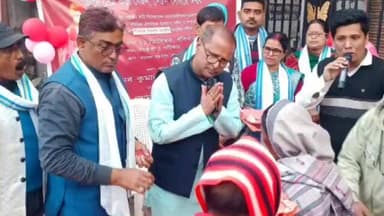 বিষ্ণুপুর ২: আমতলা বিবেক চেতনা সমিতির পক্ষ থেকে স্বেচ্ছায় রক্তদান শিবির এবং শীতবস্ত্র প্রদান অনুষ্ঠানের আয়োজন করা হয়