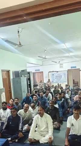 किरनापुर: विश्व ध्यान दिवस पर किरनापुर पुलिस द्वारा सामूहिक ध्यान कार्यक्रम का आयोजन