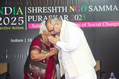 ડેડીયાપાડા: ઇનરેકા સંસ્થાનને ઈમ્પેક્ટ ઇન્ડિયા સમિત-૨૦૨૫નો શ્રેષ્ઠ સંસ્થાનનો પુરસ્કાર