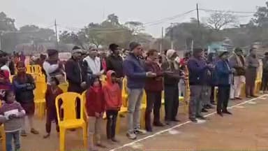 रॉबर्ट्सगंज: हाइडिल मैदान में आरएसएस के शताब्दी वर्ष में हिन्दू सम्मेलन का आयोजन किया गया