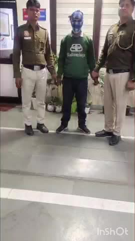 सिविल लाइन्स: जामा मस्जिद थाना पुलिस ने कोर्ट द्वारा भगोड़ा घोषित एक आरोपी को गिरफ्तार किया