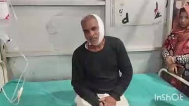 बाड़ी: खेत विवाद को लेकर दंपति और बुजुर्ग पर किया गया हमला