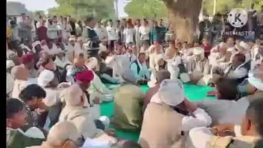 सपोटरा: गांव खिदरपुर जादौन में डूंगरी बांध रद्द करने की मांग को लेकर हुई बैठक, आंदोलन की बनाई रणनीति