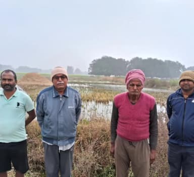 चुरहट: चुरहट में नहर की सफाई न होने से बिगड़ा जल प्रबंधन, खेतों में भरा पानी, किसानों की फसल बर्बाद