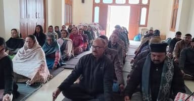 श्री हंस सत्संग मंदिर सुल्तानपुर में विश्व ध्यान दिवस पर हुआ आध्यात्मिक कार्यक्रम का आयोजन
चम्बा टुडे चैनल/ब्यूरो
परम...