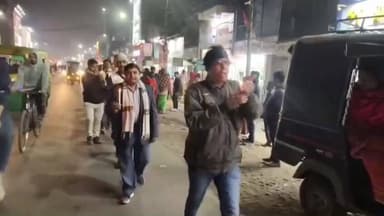 হাবরা ১: তপশিলি ফেডারেশন এর পক্ষ থেকে হাবরাতে মোমবাতি মিছিল