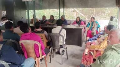 खूंटपानी: पान्ड्राशाली में झामुमो की बैठक, खरसावां शहीद दिवस पर हुई चर्चा