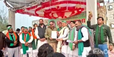 बागपत: भारतीय किसान यूनियन इंडिया ने किसानों की मांगों को लेकर बागपत के अशोक वाटिका, अहेड़ा रोड में किसान सभा का आयोजन किया