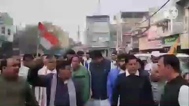 सोनीपत: मनरेगा मजदूरों के अधिकारों और समस्याओं को लेकर कांग्रेस ने रविवार को सोनीपत में किया जोरदार प्रदर्शन