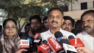 गेवराई: दहशत ही विद्यमान आमदाराची आणि त्यांच्या कार्यकर्त्यांची आहे भाजपाचे बाळराजे पवार यांनी माध्यमांसमोर व्यक्त केले मत