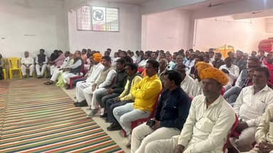 खाचरौद: विधायक डॉ. चौहान खाचरौद मंडलों की कार्यशाला में शामिल हुए