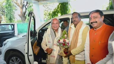 बड़नगर: विधायक जितेंद पण्ड्या ने विधानसभा अध्यक्ष से की मुलाकात