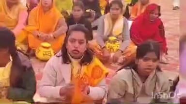 तुलसीपुर: गैसड़ी में पांच दिवसीय राष्ट्र जागरण गायत्री महायज्ञ कलश यात्रा के बाद हुआ शुरू