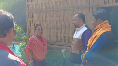 উদয়পুর: মাতারবাড়ি বিধানসভা এলাকায় আসন্ন এডিসি নির্বাচনের সামনে রেখে জন সম্পর্ক অভিযান বিজেপি দলের উপস্থিত মণ্ডল সভাপতি