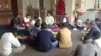 आमेर: प्रजापति जागृति मंच विराटनगर के तत्वावधान में आयोजित परीक्षा को लेकर हरीकिशनपुरा में मीटिंग का आयोजन