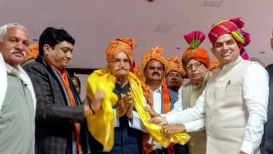 रेवाड़ी: रेवाड़ी में गरजे हरियाणा के नंबरदार, सरकार से नियुक्ति पर लगी रोक हटाने की मांग