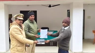 नौतनवा: नौतनवा पुलिस ने गुमशुदा मोबाइल किया बरामद