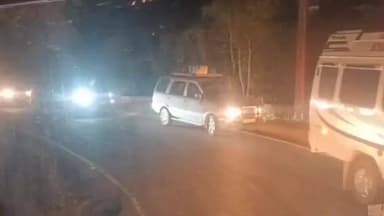 అల్లూరి ఏజెన్సీ అనంతగిరి ఘాట్ రోడ్లో వాహనాల రద్దీ